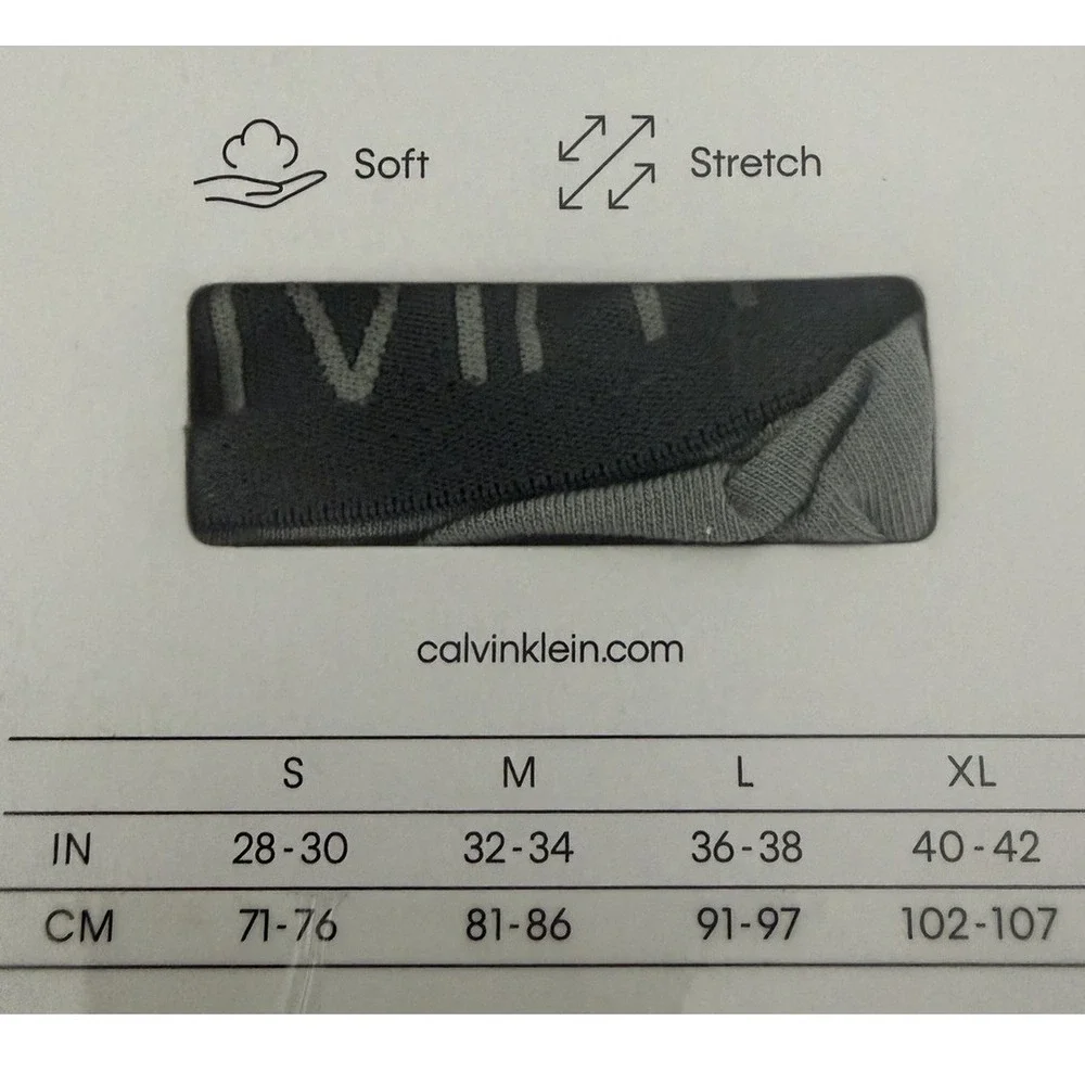 Calvin Klein Men's Cotton Modal Boxer Briefs 3 Pairs Stretch Size XL New